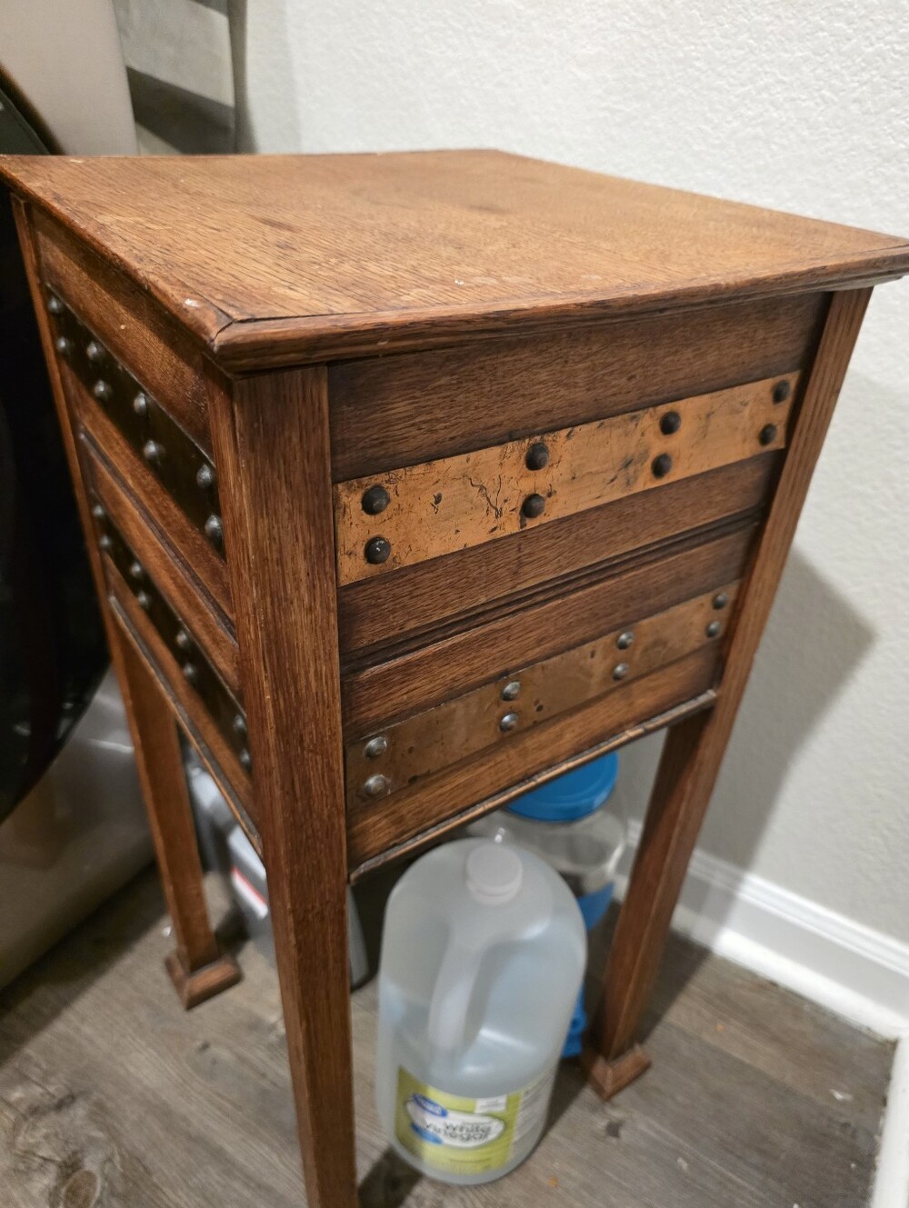 1910s Sewing Storage Cabinet - Picture 4 of 6